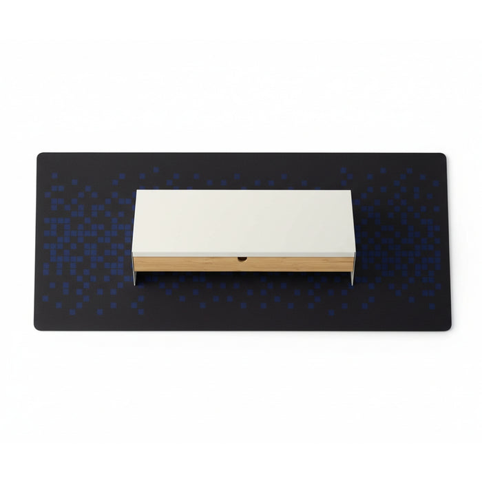 IKEA Gaming Desk Setup: BRÄNNBOLL XL Mouse Pad (90x40cm) & ELLOVEN Ergonomic Monitor Stand