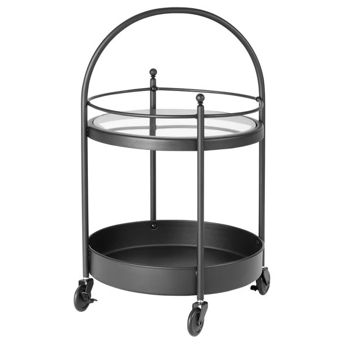 IKEA FRÖSJÖN Trolley, black, 55x35 cm (21 5/8x13 3/4 ")