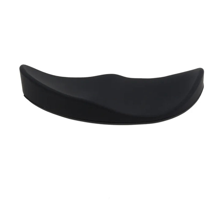 Black contoured cushion shown with dip in center – ergonomic design for lower back or seating support during long hours – 1598452347809 13936001
