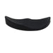 Black contoured cushion shown with dip in center – ergonomic design for lower back or seating support during long hours – 1598452347809 13936001