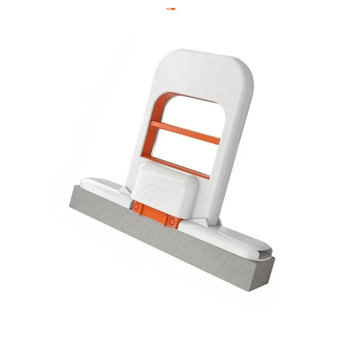 White and orange office tool on a white background