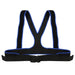 Digital Shoppy wheelchair seat belt black with blue trim adjustable buckle design 
