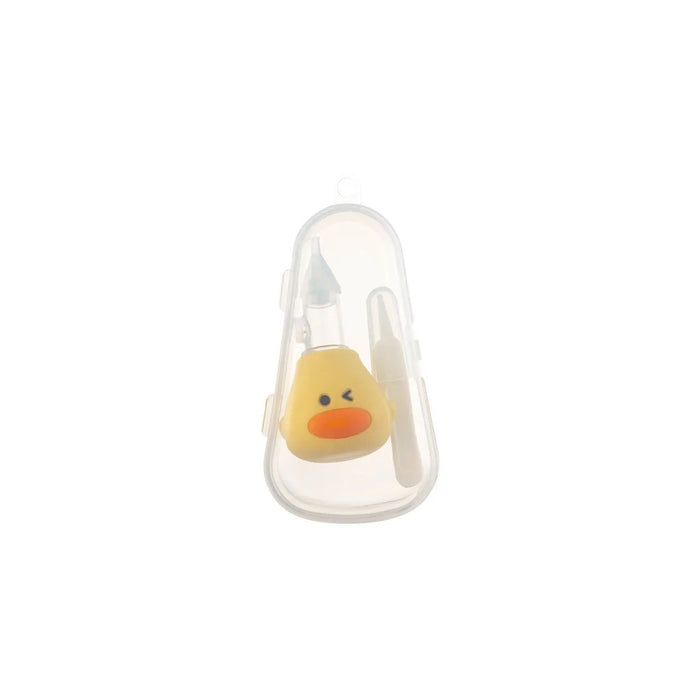 Digital Shoppy Baby Nasal Aspirator Set – Anti-Backflow with Soft Duck Tip - Yellow