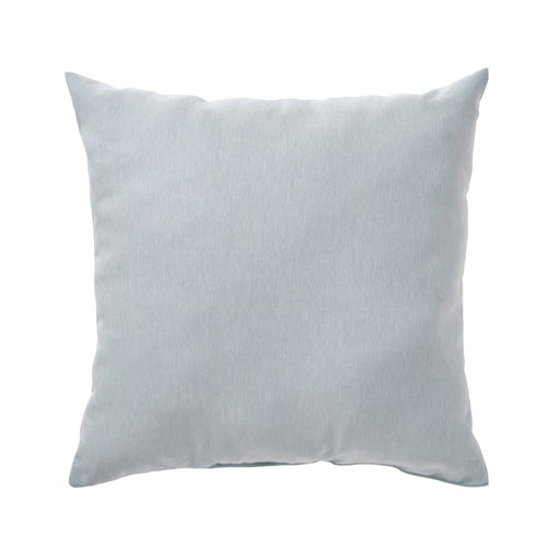 Light gray pillow on a white background