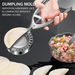 Stainless steel dumpling mold press making perfect round dumplings - Digital Shoppy