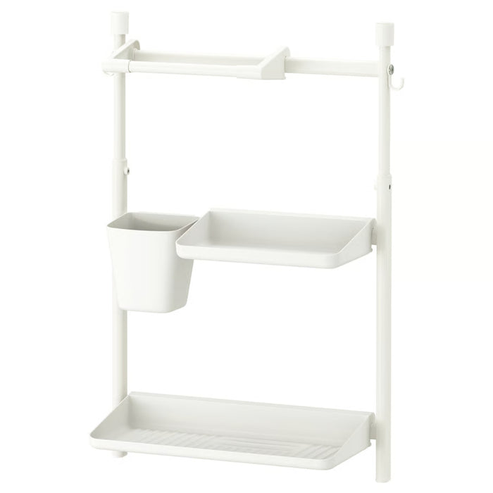IKEA SUNNERSTA Kitchen organiser set: Adjustable Rack, Dish Drainer, Shelf, Roll Holder & 2 Container