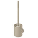 IKEA FLORSJÖN Toilet brush, beige, cylindrical holder with long handle and concealed bristle head - 50604861