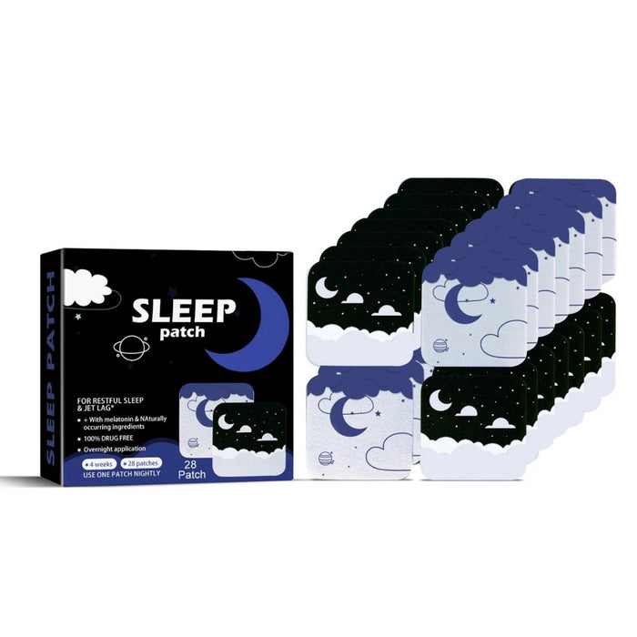 Digital Shoppy Sleep Aid Patch – Natural Relief for Insomnia (28 Pcs) - Black