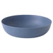 Blue ceramic bowl on a white background
