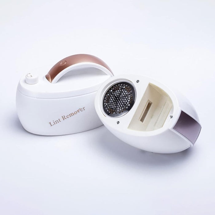Digital Shoppy Rose Gold Fabric Lint Remover - Rechargeable Hairball Trimmer