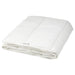 IKEA STJÄRNBRÄCKA warm white duvet, 150x200 cm, neatly folded with visible product label on edge; soft and cozy bedding for restful sleep – 00458089