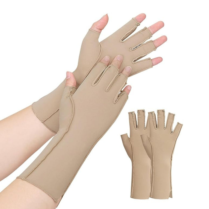 A roll of white self-adhesive collar protector tape with red arrows indicating the easy-peel direction, shown on a clean white background.