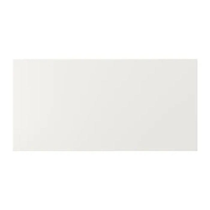 White rectangular tile on a white background