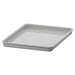 Light grey IKEA KUGGIS Lid (13x18 cm, 5x7"), rectangular plastic cover with raised edges, designed to fit KUGGIS storage boxes. Durable and sleek for organized storage.- 90599160