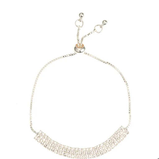 Necklace with a beaded design on a white background