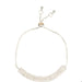 Necklace with a beaded design on a white background