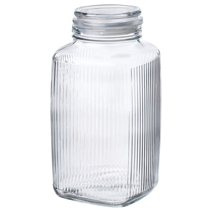 IKEA KÖSSEBÄR 3-liter clear glass jar with airtight lid