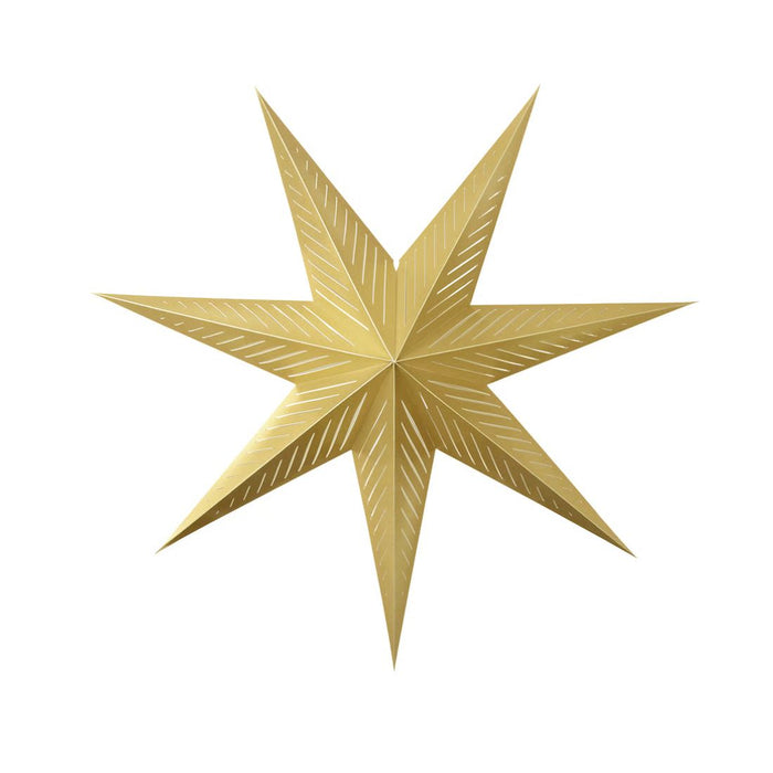 IKEA STRÅLA Lamp shade, brass-colour/stripe, 70 cm (28 ")