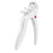 White pet nail clipper on a white background