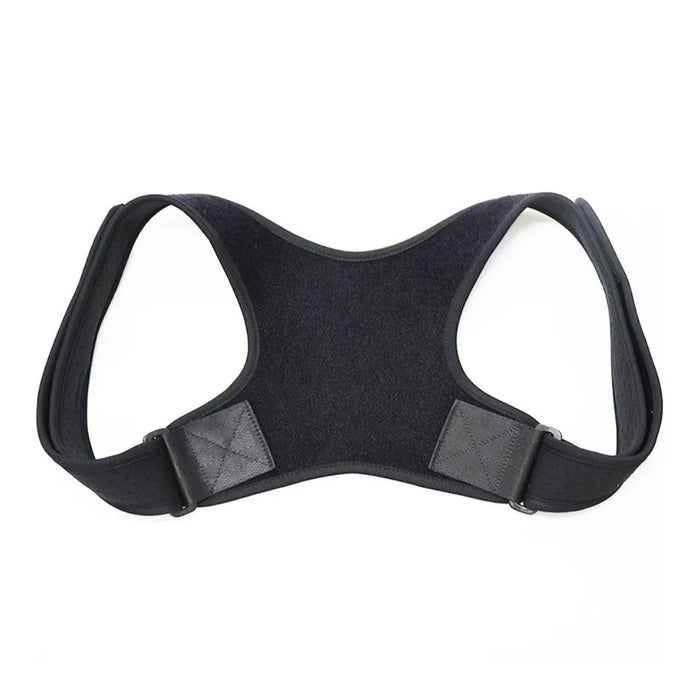 Digital Shoppy Fixed Back Correction Belt, Black – Adjustable Posture Support Brace - Men & Women