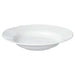 IKEA UPPLAGA deep plate, white, 26 cm (10 inches), featuring a scalloped edge and glossy finish—perfect for serving soups, pasta, and elegant dining presentations.-30424719