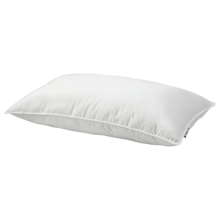 White pillow on a white background
