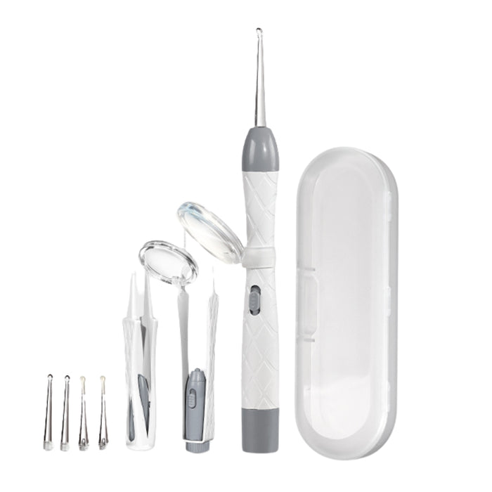 Digital Shoppy LED Ear Cleaning Tool Set – White Light-Emitting Ear Pick Kit