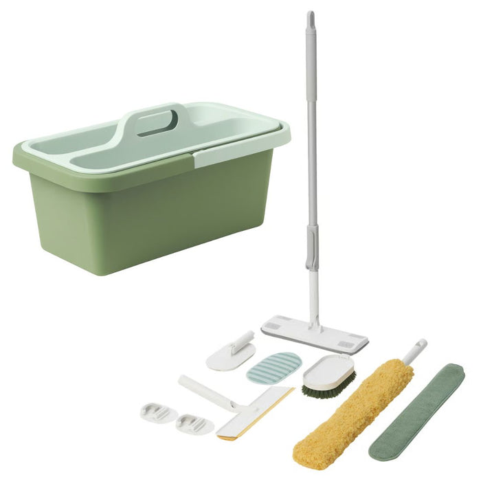IKEA PEPPRIG Cleaning Set: Complete Mop System with Bucket & Tools