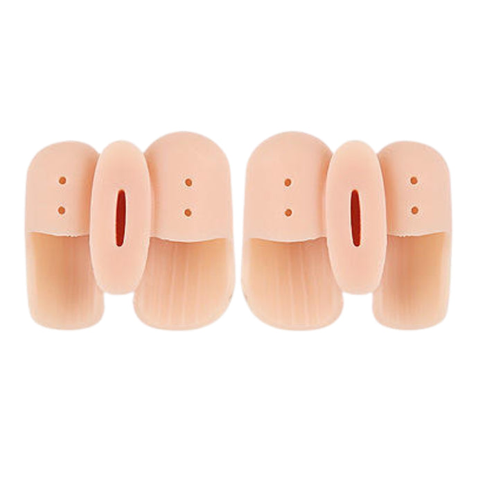 Digital Shoppy Soft Silicone Toe Spacers - Comfortable Pedicure & Correction Pads