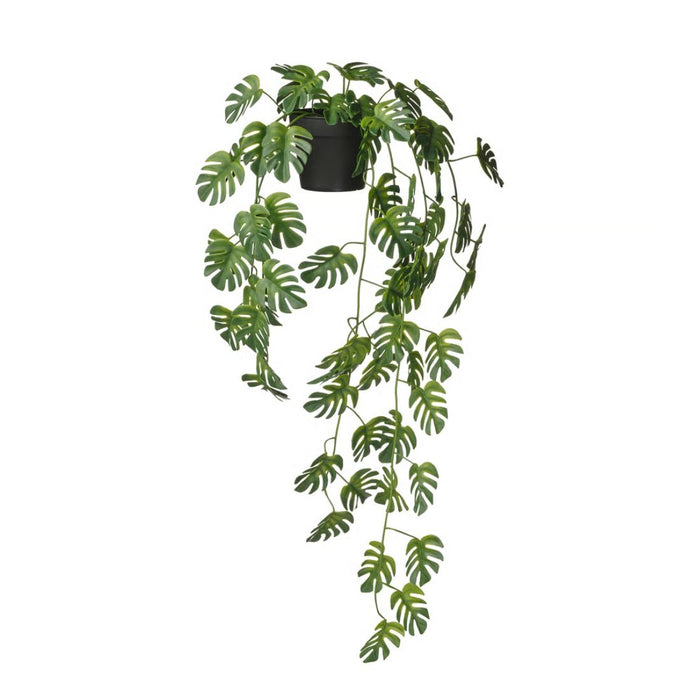 IKEA FEJKA Artificial potted plant, in/outdoor hanging/Monstera, 9 cm (3 ½ ")