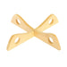 Insulated cross-shaped bamboo mat featuring four curved slats intersecting at the center to form an “X” layout—each slat includes a circular cutout near the edge, likely for weight reduction and aesthetic appeal; natural bamboo texture provides a heat-resistant surface for safely placing hot pots or pans on tables and countertops – 562152 12826862.
