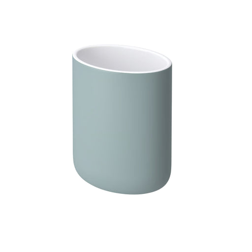 Bathroom accessory - stoneware toothbrush holder