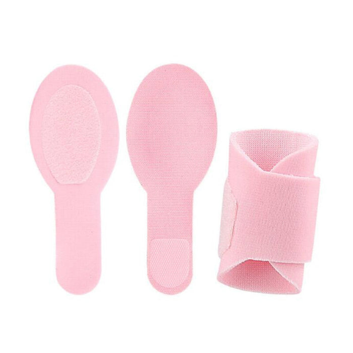 Digital Shoppy Trigger Finger Splints Single Straps Finger Splint Support Brace Kit Finger Straightener PINK
