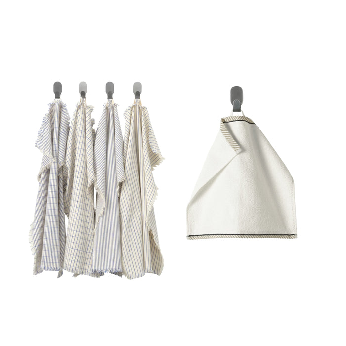 IKEA VÄLVÅRDAD Tea Towels 4-Pack + VIKFJÄRD Washcloth – Cotton Kitchen & Bath Set