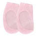 pink silicone socks foot sleeves with ventilation holes