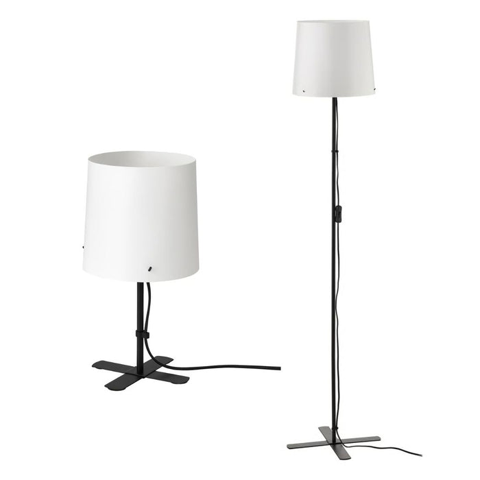 IKEA BARLAST Set: Floor & Table Lamps