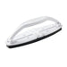White and black iron on a white background