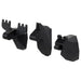 IKEA FRÖSÅDD black wall hooks set of three, geometric animal head design