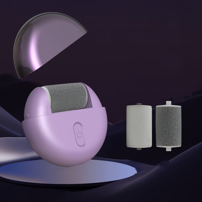 Digital Shoppy USB Charging Electric Foot Grinder – Waterproof Pedicure Tool - Purple