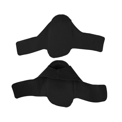 Heel cushion support insoles for plantar fasciitis black large size