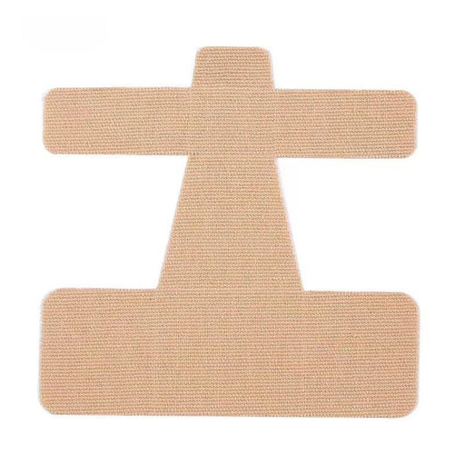 Hallux valgus brace – skin-colored elastic toe corrector with T-shaped support patch for bunion relief