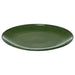 IKEA PELARKAKTUS 26 cm green dinner plate with a rustic, textured circular pattern and glossy finish.