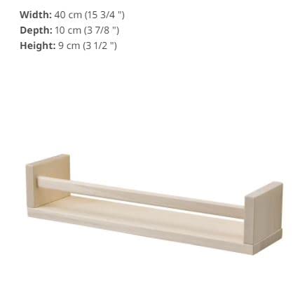 IKEA Spice Rack Set – Aspen Wood Rack with Oil/Vinegar Bottle, Squeeze Bottles & Salt & Pepper Shakers