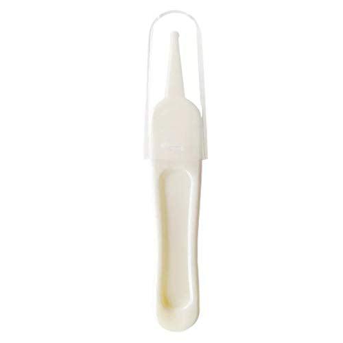 Digital Shoppy Baby Care Ear Nose Navel Cleaning Tweezers Safety Forceps Plastic Cleaner Clip (WHITE) withSilicone Swimming Nose Clip with Ear Plugs Set for Swimming or Other Watersports