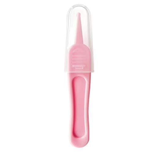 Digital Shoppy Baby Care Ear Nose Navel Cleaning Tweezers Safety Forceps Plastic Cleaner Clip (PINK) withDigital Shoppy CHANCCI Women's Magic Color Changing Glossy Lip balm Moisture Anti-aging Protection Lips