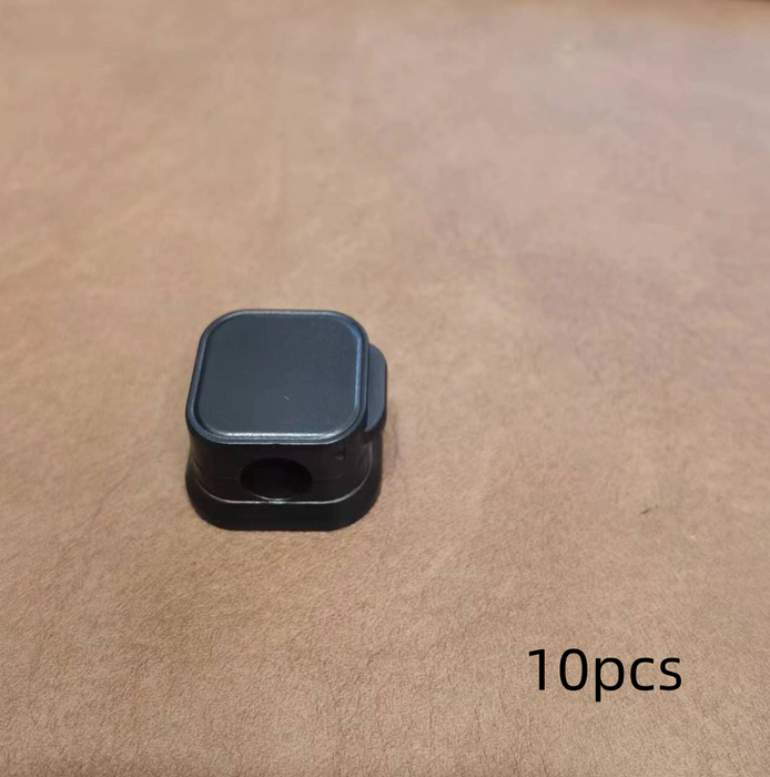 Exploded view showing ABS plastic shell and neodymium magnet