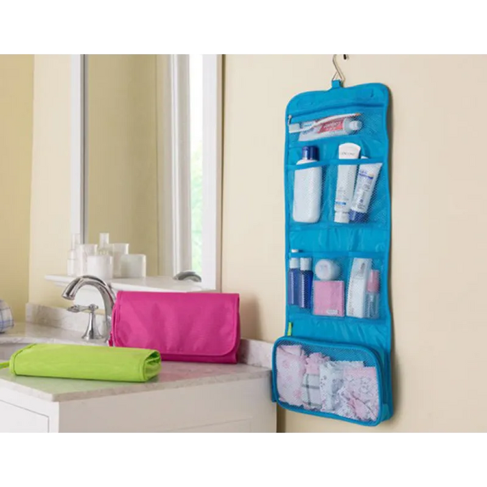 Digital Shoppy Travel Foldable Hanging Makeup Organizer