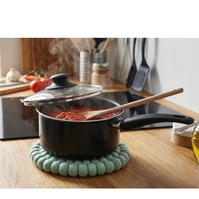 IKEA HEMLAGAD 2L Non-Stick Saucepan & KNORRHAJ Silicone Heat Protector Set