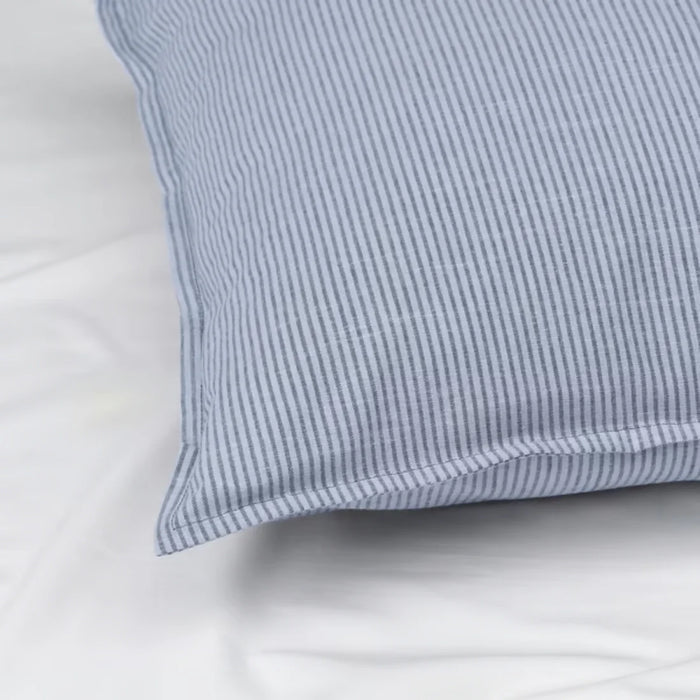 IKEA Pillow with Striped Pillowcase, 50x80 cm (20x31 ")
