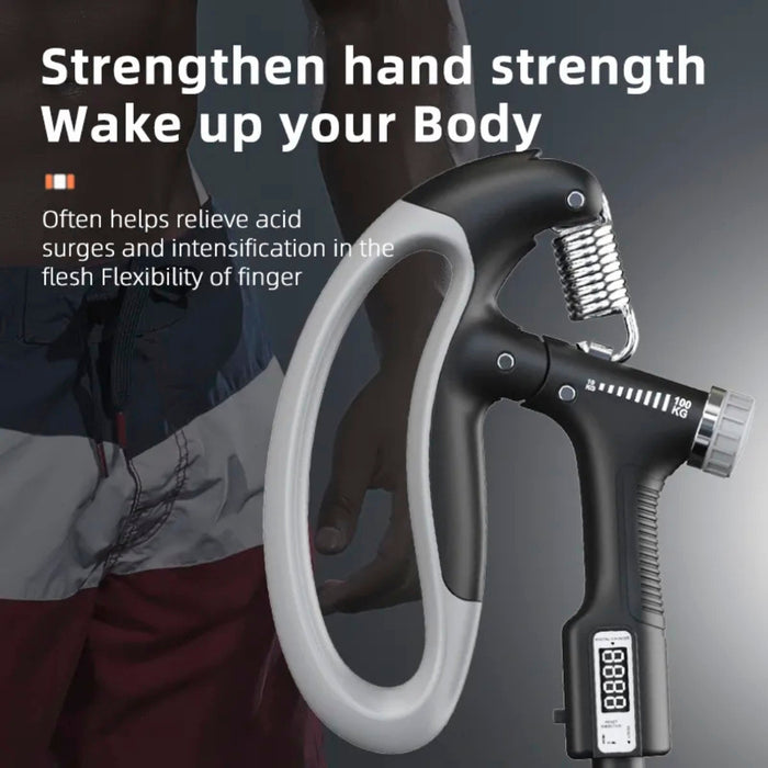 Digital Shoppy Smart Counting Grip 10-100KG Grip Free Adjustment Professional Hand Training Arm Muscle Training Tool